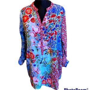FRESH FX Boho tunic blouse (M)